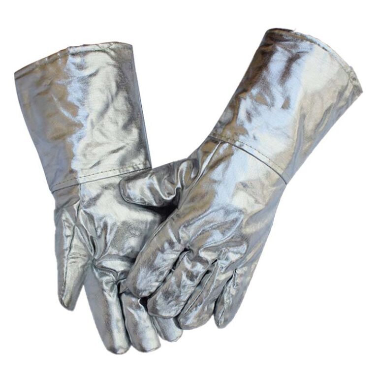 S1067A-38 Aluminum Coat Aramid Heat Resistant Gloves