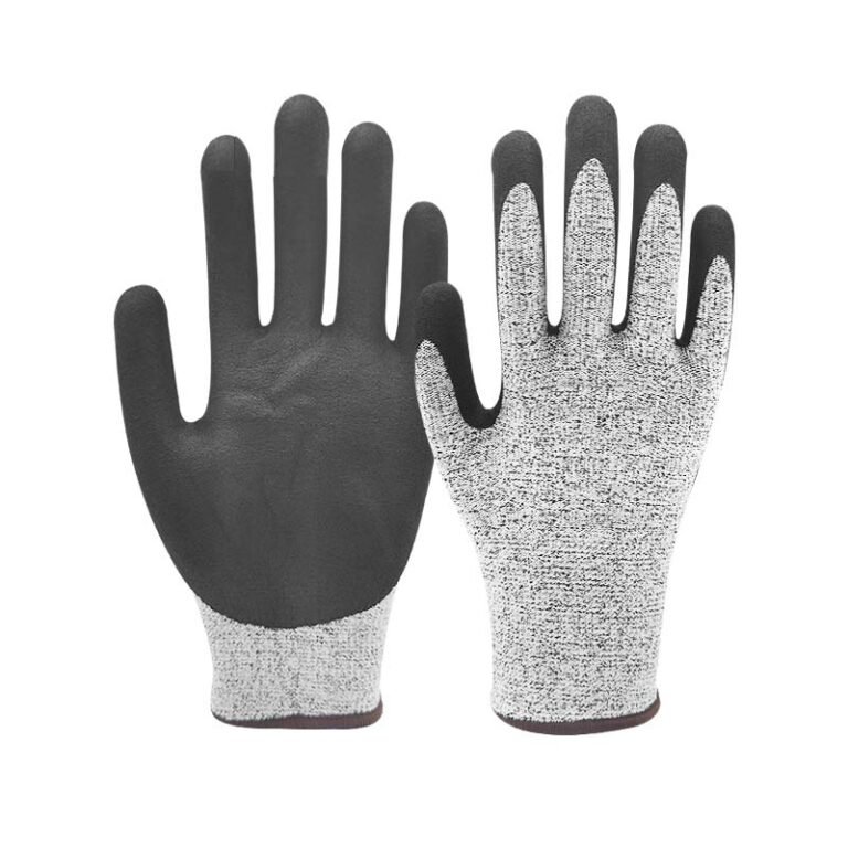 S1105NTS Foam Nitrile Touch Screen Anti-cut Gloves